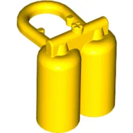 Minifig Neckwear Airtanks / Yellow