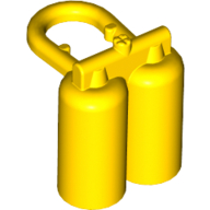 Lego Minifig Neckwear Airtanks / Yellow