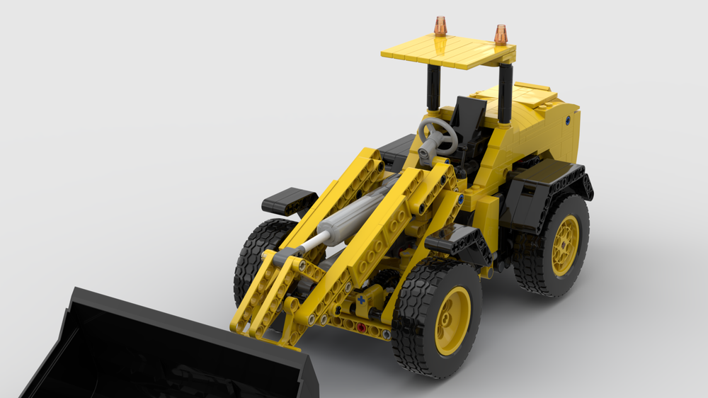 Lego AWD Mini wheel loader