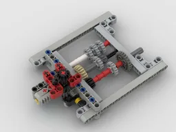 3-speed gearbox with comfortable manual step switch