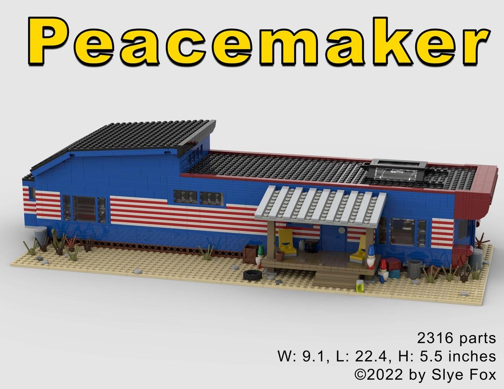 Lego Peacemaker's Trailer House
