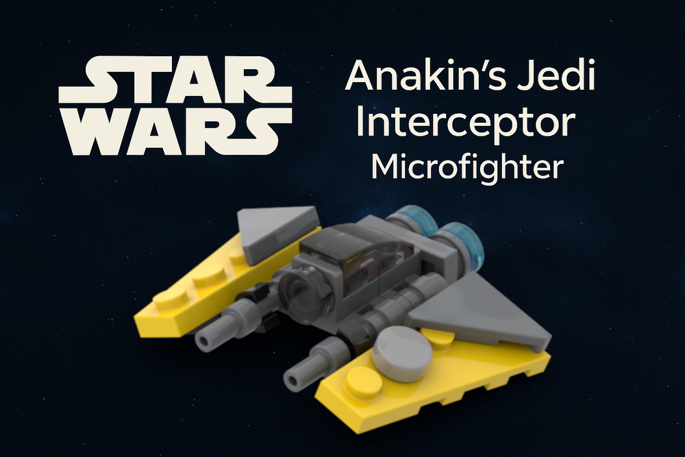 Lego Anakin's Interceptor Microfighter