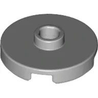 Plate Special Round 2 x 2 with Center Stud (Jumper Plate) / Light Bluish Gray