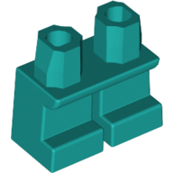 Lego Legs Short / Dark Turquoise