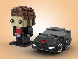 Michael Knight + KITT