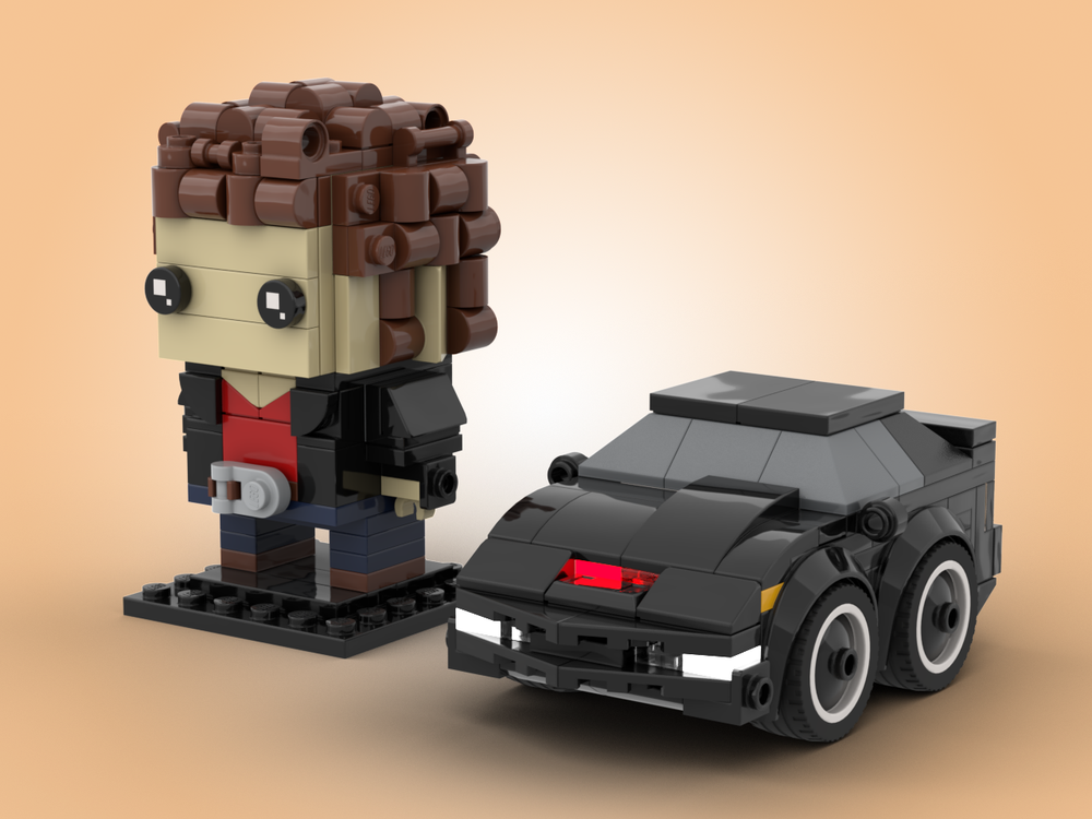 Lego Michael Knight + KITT
