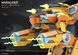 Marauder MAD-5R+ Battletech Mechwarrior Mech