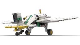 Plane with working control system