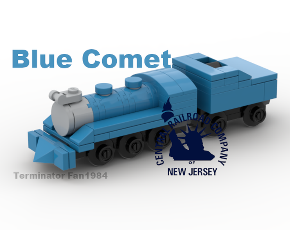 Lego Mini Blue Comet