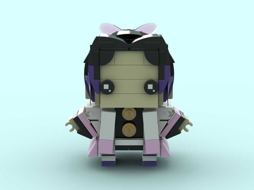 Lego Kochou Shinobu 蝴蝶忍 Brickheadz (demon slayer)