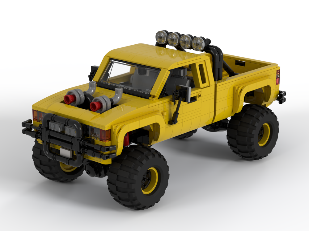 Lego Hilux V8 Turbo Monster