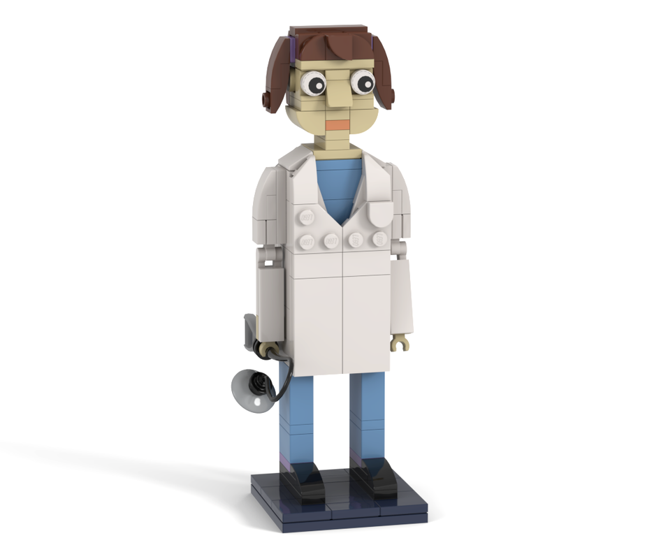 Lego Doctor with stethoscope