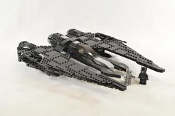 Bat-Mandalorian Starfighter: The Shriek Hawk
