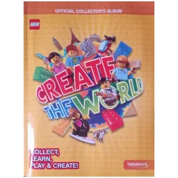Book, Create The World Trading Card Collectors Book / [No Color/Any Color]