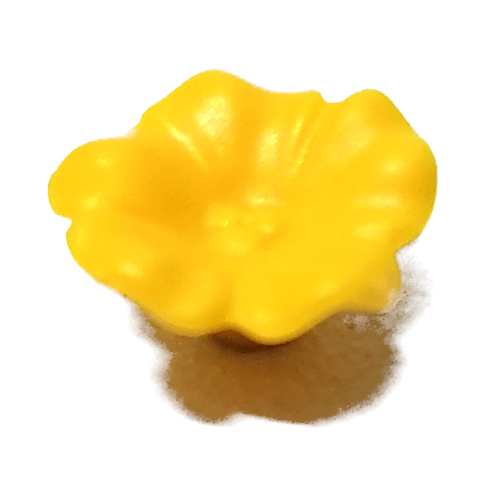 Lego Belville / Scala, Plant Flower with 5 Petals Type 3 / Yellow
