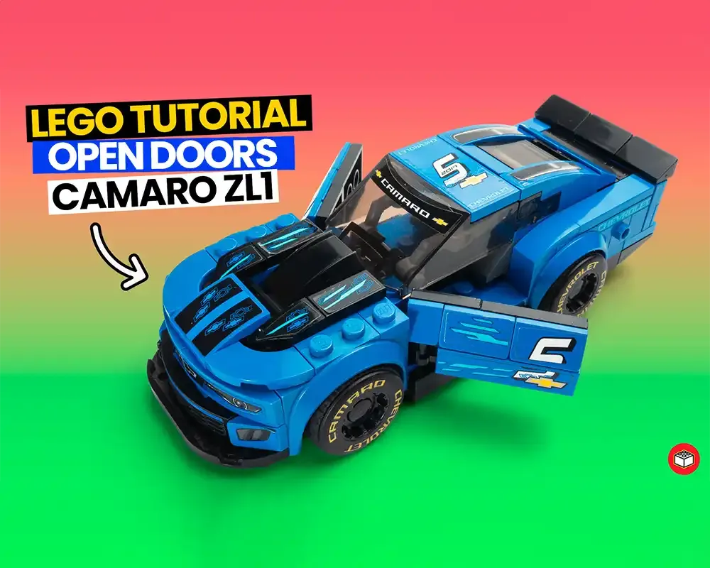 Lego Open Doors Lego Camaro ZL1 75891