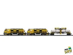 Rail grinder train
