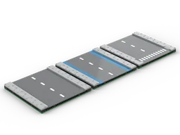 CART Building System Straight Roads
