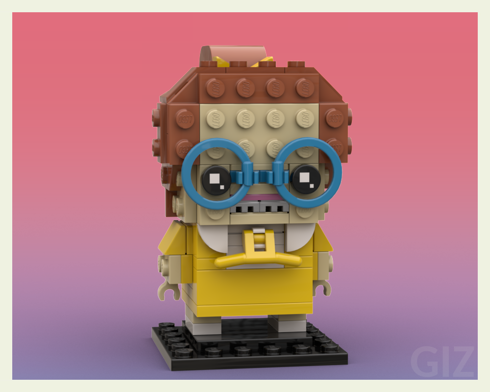 Lego Ghastly Ashley - Garbage Pail BricKidz MOC