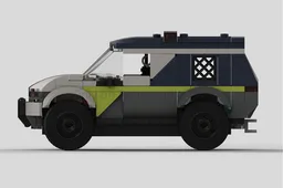 Police SUV (60479 Modification)