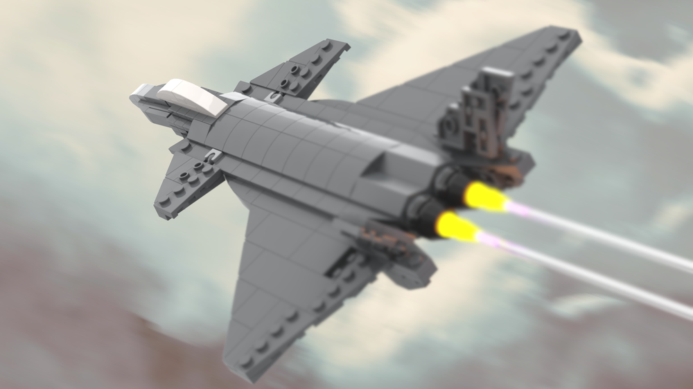Lego 1:72 Scale J-20 Mighty Dragon