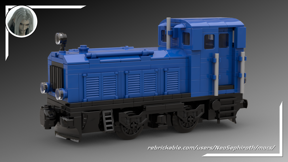 Lego Krupp Factory Locomotive 2296