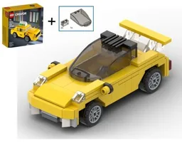 yellow car - used part 40468 +3 parts