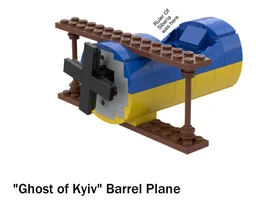"Ghost of Kyiv" Barrel Plane