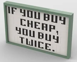 If you buy cheap, you buy twice