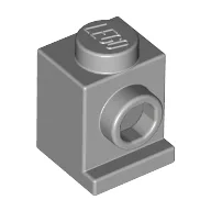 Brick Special 1 x 1 with Headlight / Light Bluish Gray