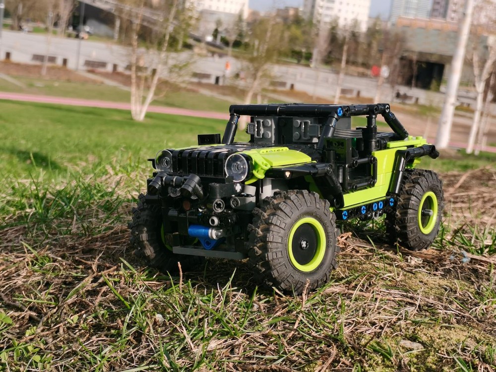 Lego Jeep Trailcat