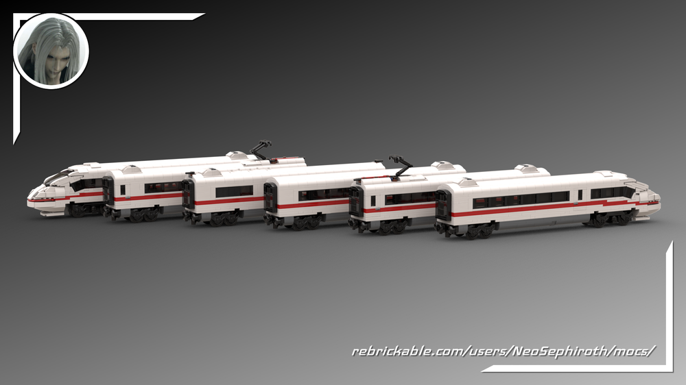Lego BR403 ICE 3 German High Speed Train
