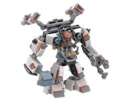 Space Construction Mech II - (60428-1 & 30663-1 Modification)