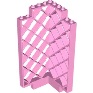 Belville, Wall, Lattice 6 x 6 x 12 Corner / Bright Pink