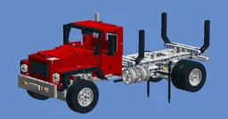 Old RC Red Truck