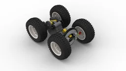 Big Wheel Double Sided Off Road Stunt Vehicle