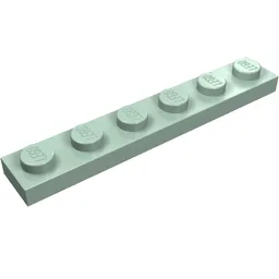 Plate 1 x 6 / Sand Green