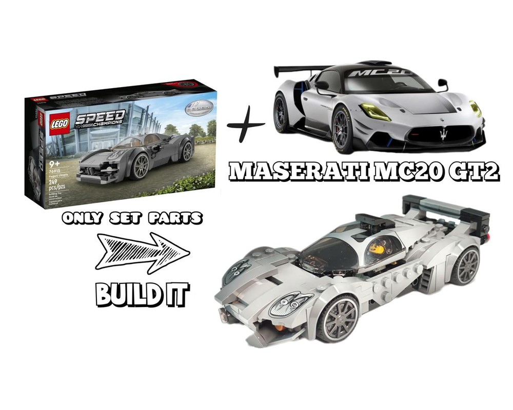 Lego 76915 Maserati MC20 GT2