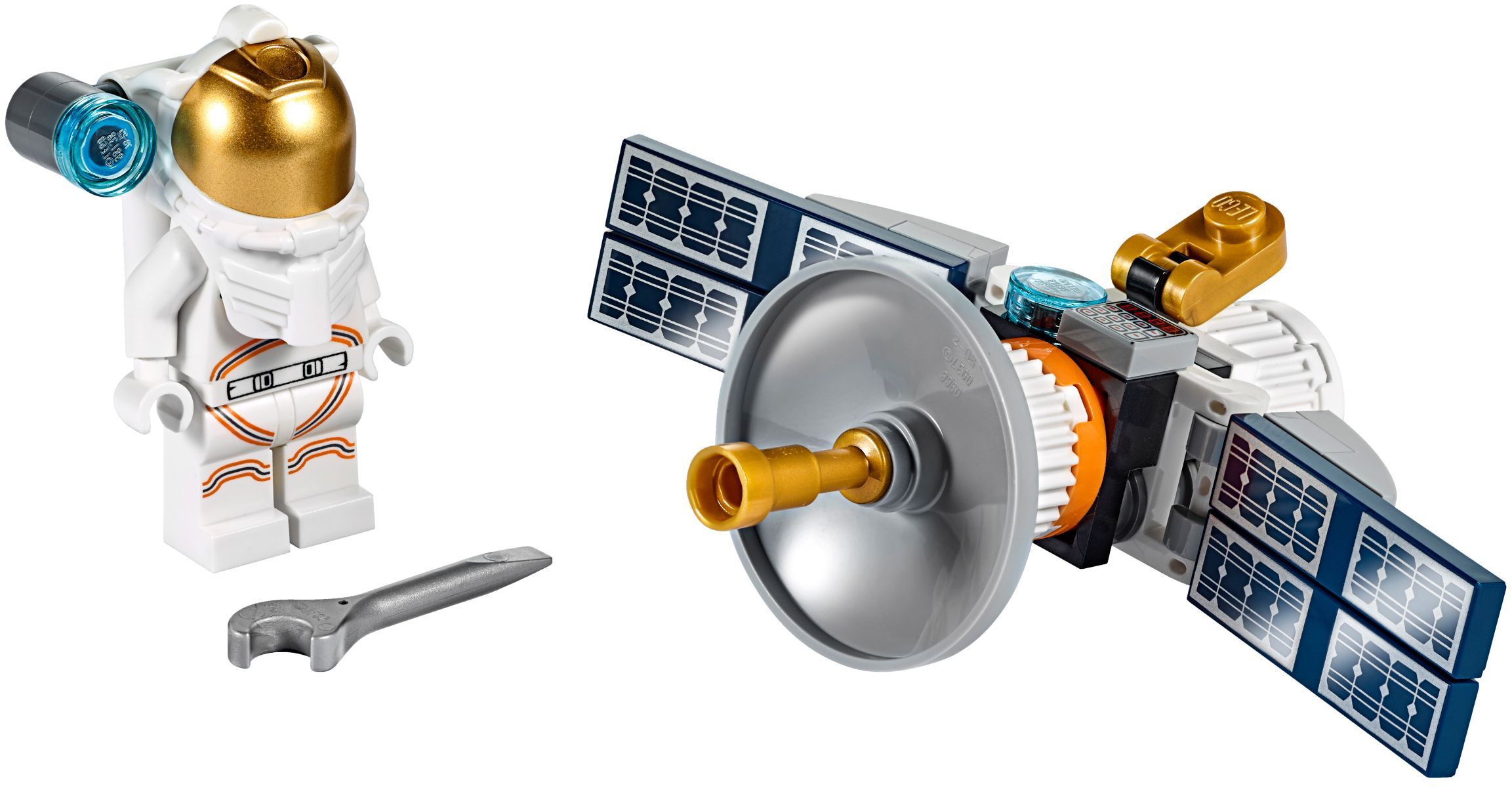 Lego Space Satellite