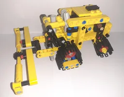 42163 Half track Combine harvester
