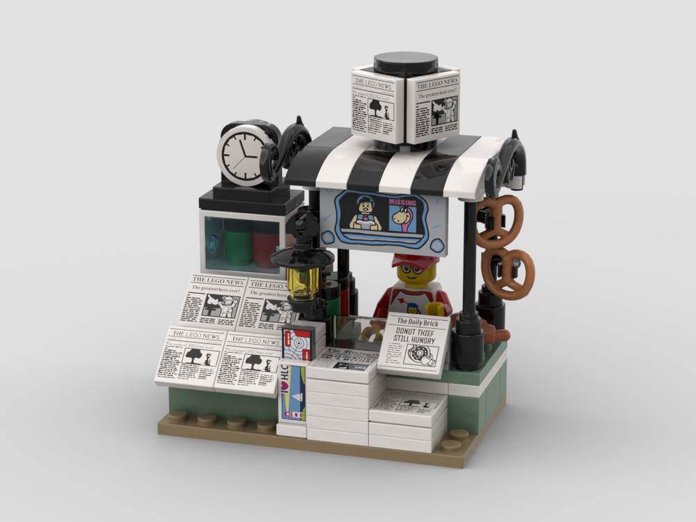 Lego Newsstand