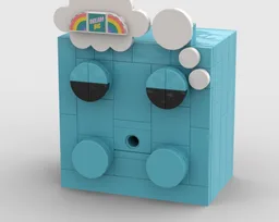 Sleeping 2x2 Brick