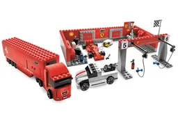Ferrari F1 Pit 1:55