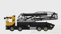 Cement pump truck