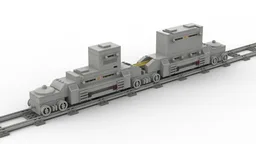 PCS110 Double Stack Container Carrier Wagon