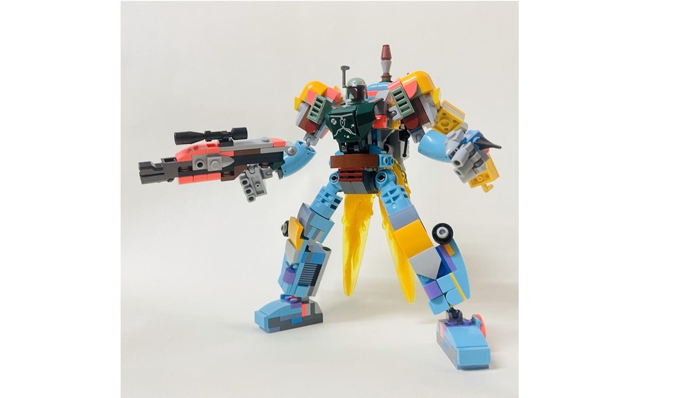 Lego Star-Wars Boba-Fett Power-up Suit 75369 + 71453