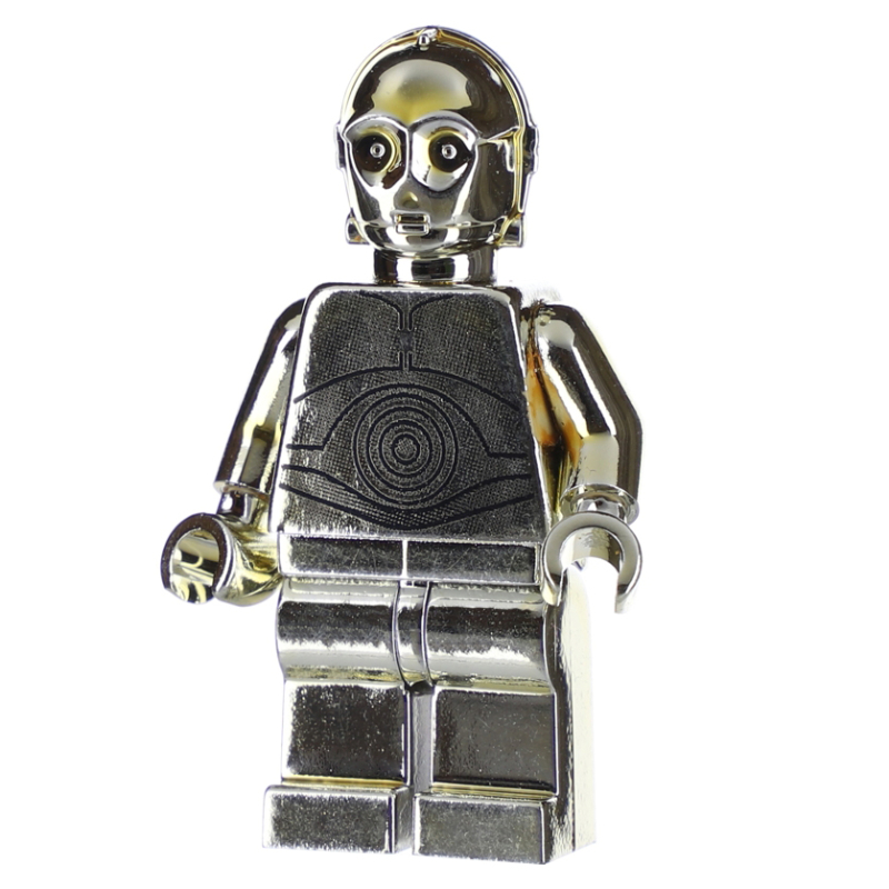 Lego C-3PO, Chrome Gold (30th Anniversary)