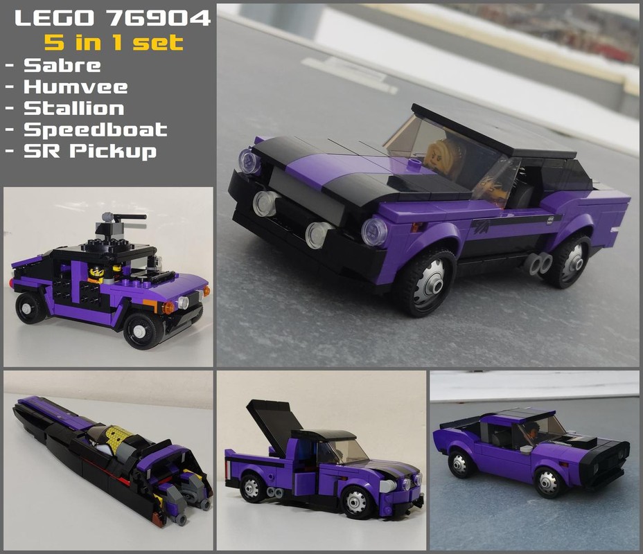 Lego 76904 5 in 1 set vol.2