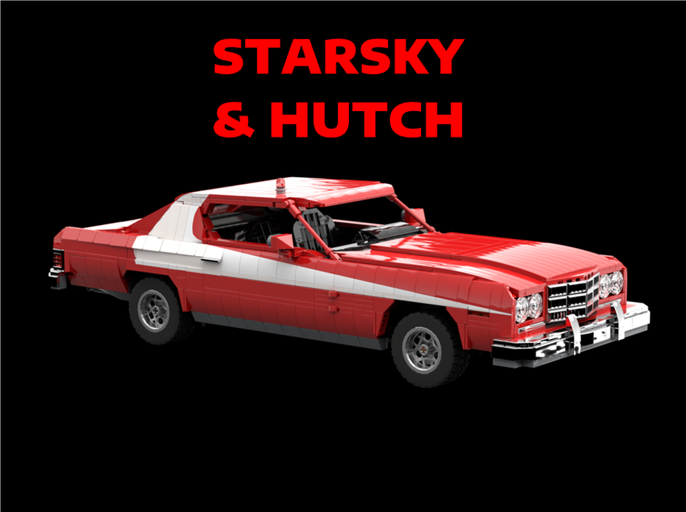 Lego Ford Gran Torino 1975 Starsky & Hutch V2.1