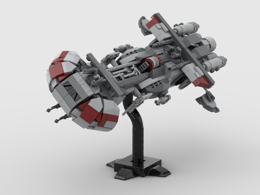 Lego Braha'tok Dornean Class Gunship 1:250 scale